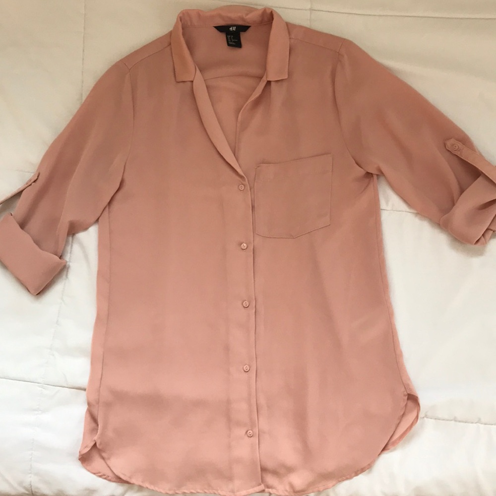 Light pink blouse